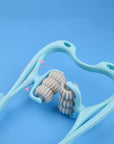 Multifunctional Manual Six-wheel Neck Massager Massage Relieve Roller Massage Tool - Fit Gear
