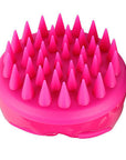 Silicone Shampoo Brush Scalp Massage Comb - Fit Gear