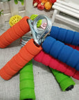 Colorful hand grip strengthener for women with foam handles for comfortable fitness training