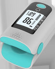 My Store finger pulse oximeter with digital display showing blood oxygen and pulse rate