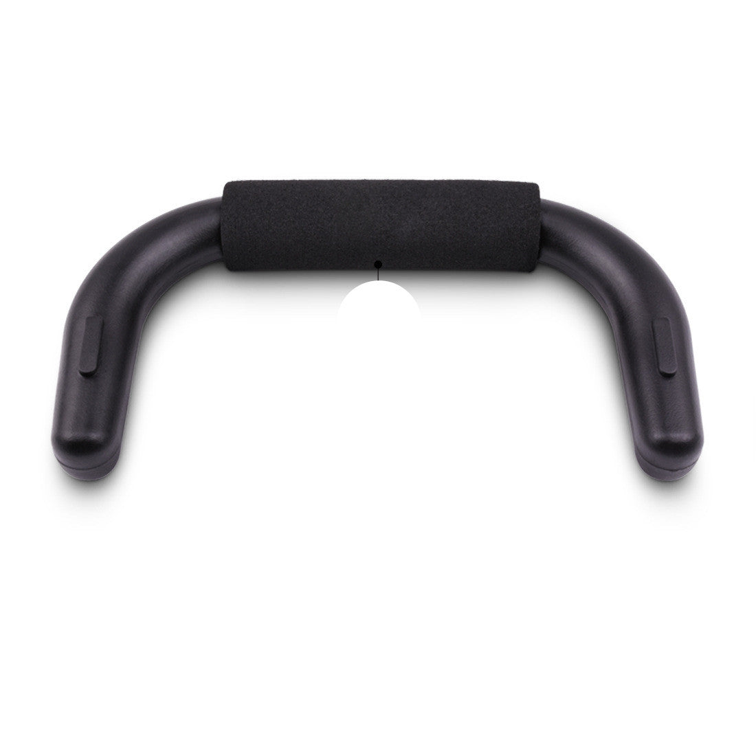Black padded handlebar accessory for home multifunctional fitness equipment for enhanced grip