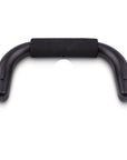 Black padded handlebar accessory for home multifunctional fitness equipment for enhanced grip
