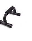 Black push-up bars for home multifunctional fitness equipment with foam grip handles